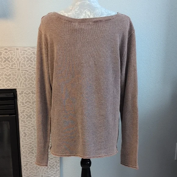 Buckle Taupe Knit Top - Picture 6 of 9